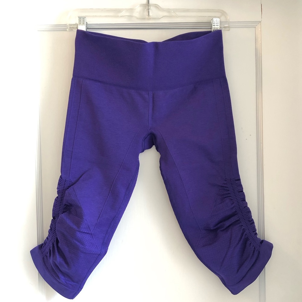 Lululemon In the Flow Crop Pants in purple